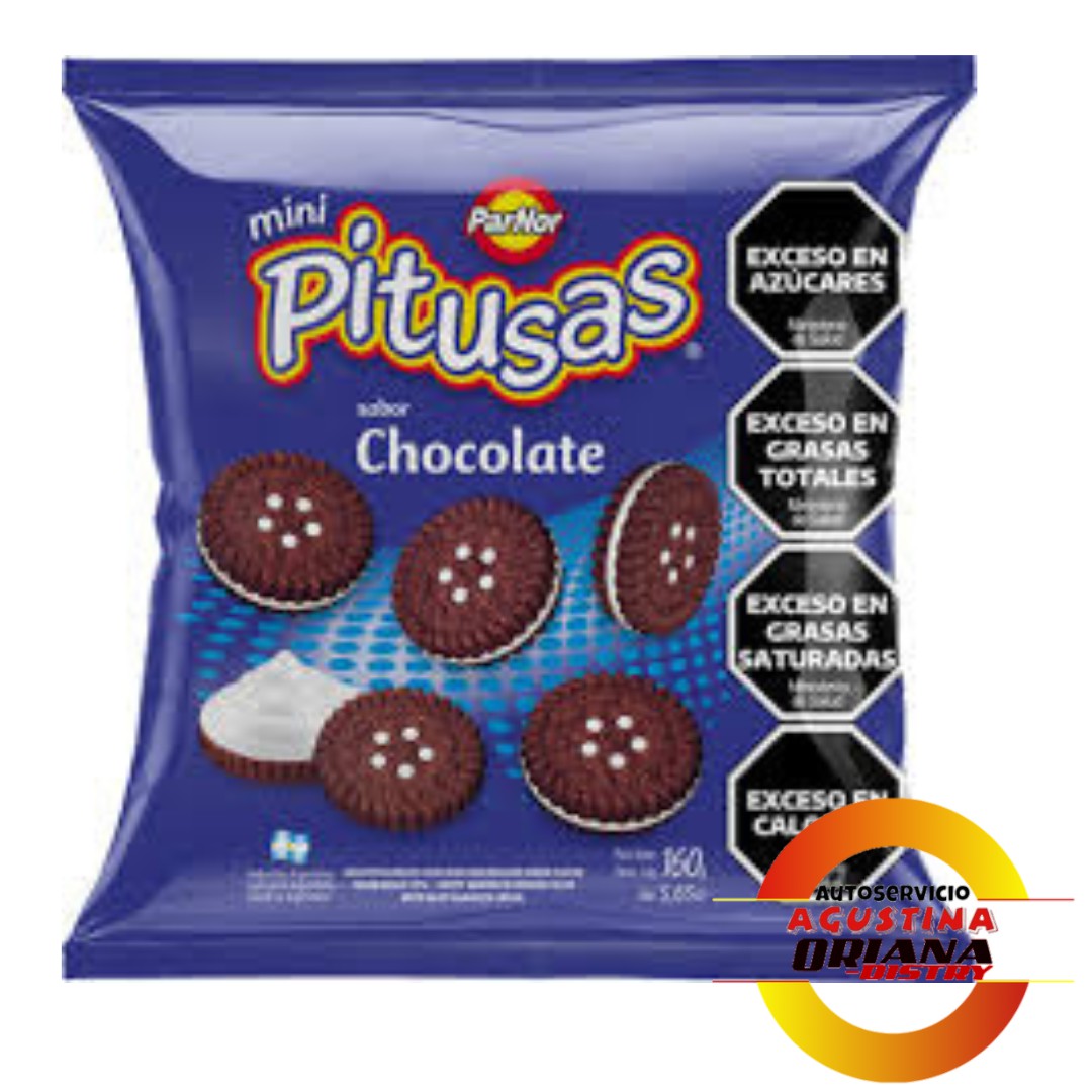 GALLETITAS PITUSAS 160G CHOCOLATE