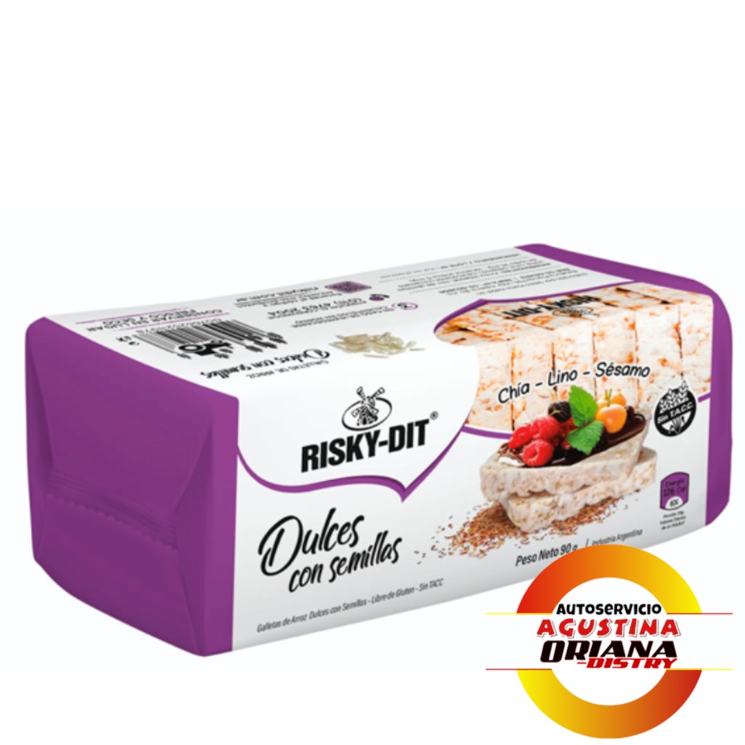 GALLETITAS GALLETAS DE ARROZ 100G RISKY DULCE