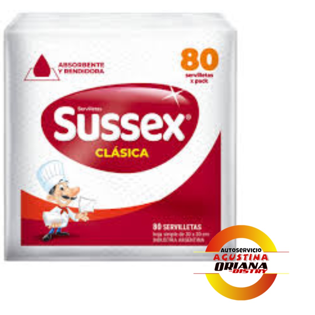 SERVILLETAS 80 SUSSEX