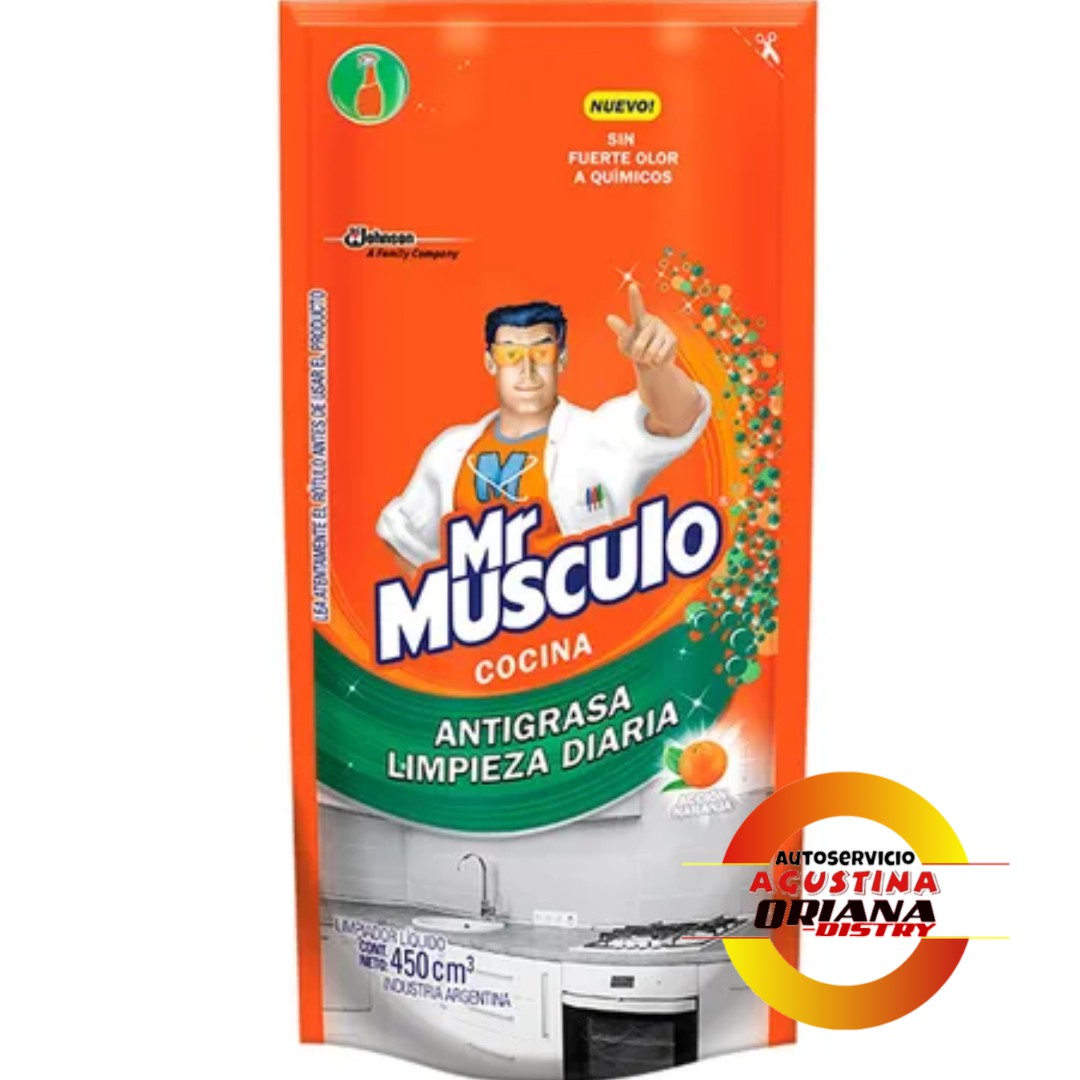 MR MUSCULO ANTIGRASA 450ML DOYPAK