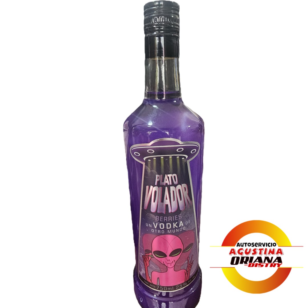 VODKA PLATO VOLADOR BERRIES