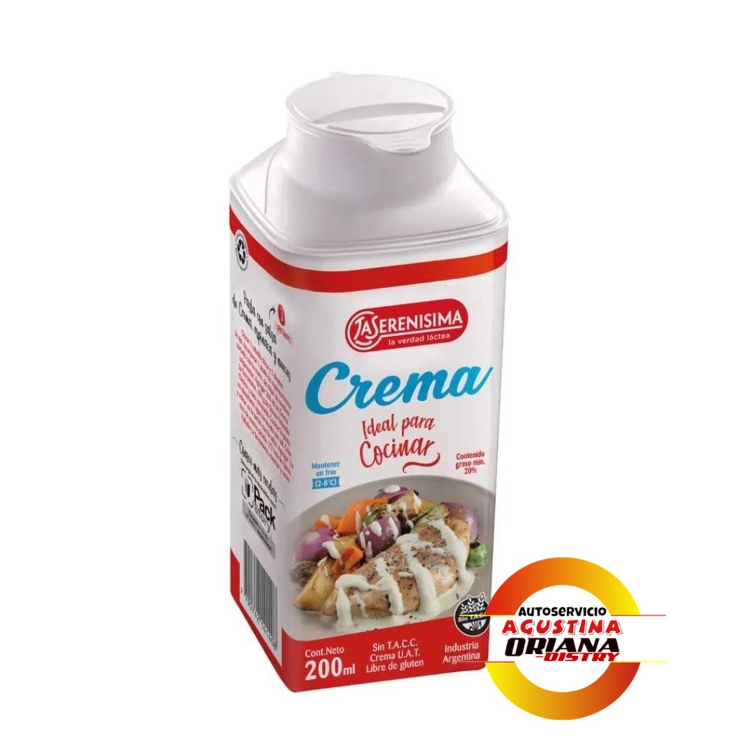 CREMA DE LECHE 200G SERENISIMA COCINAR