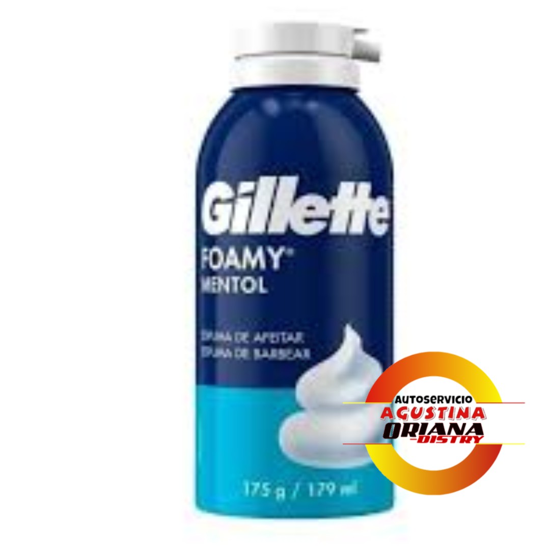 GILLETTE FOAMY ESPUMA 175G
