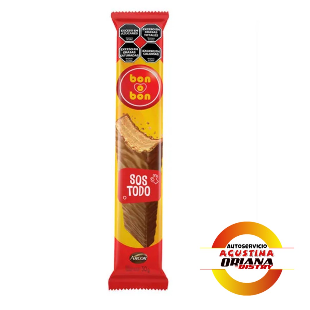 OBLEA BON O BON  X1  CHOCOLATE