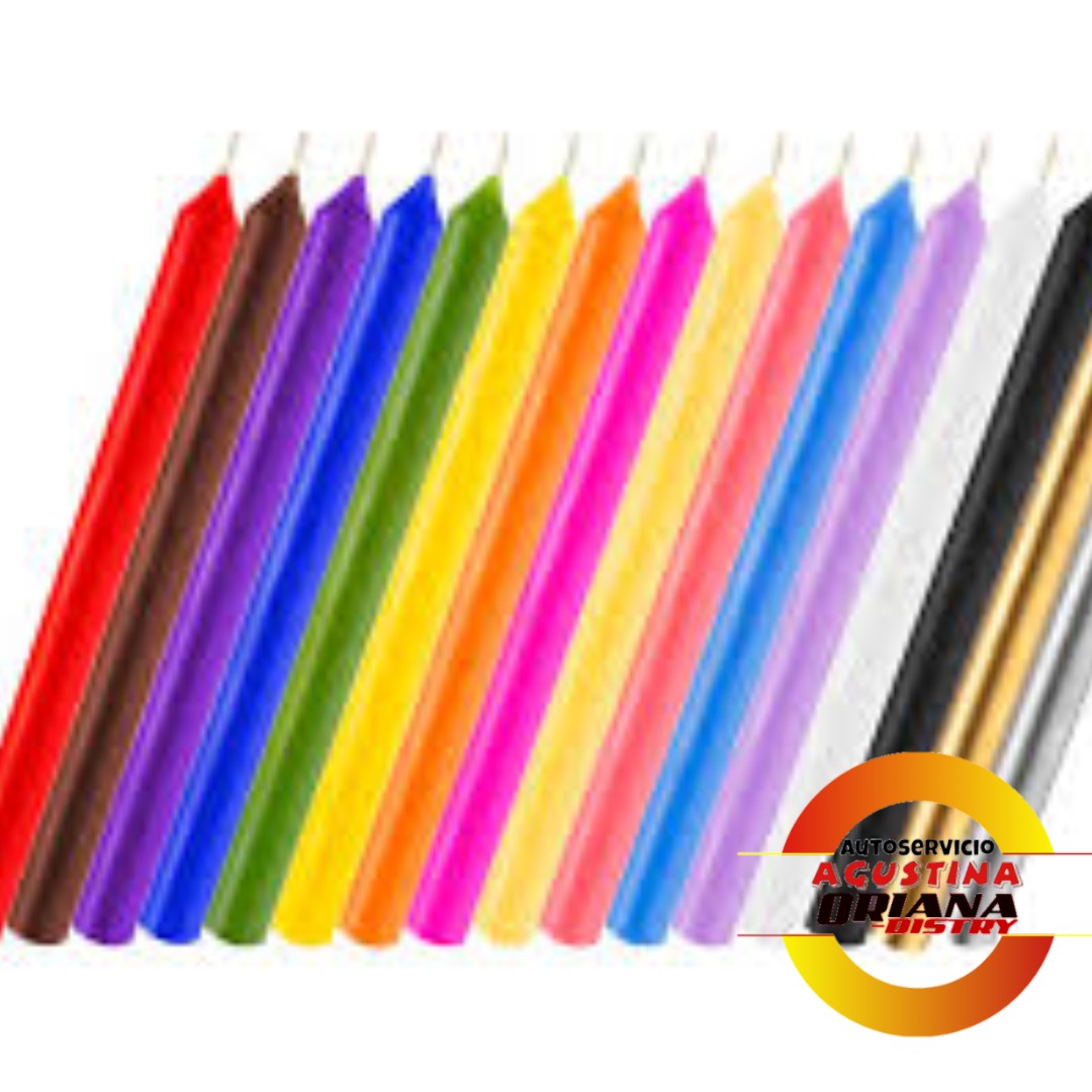 VELAS PARAFINA ILUMINARTE X 1