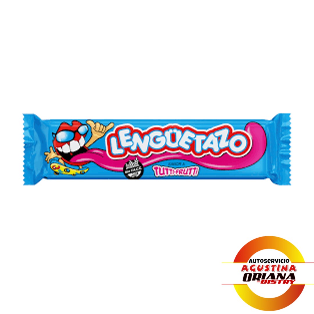 LENGUETAZO TUTTI-FRUTTI X 32 UNI