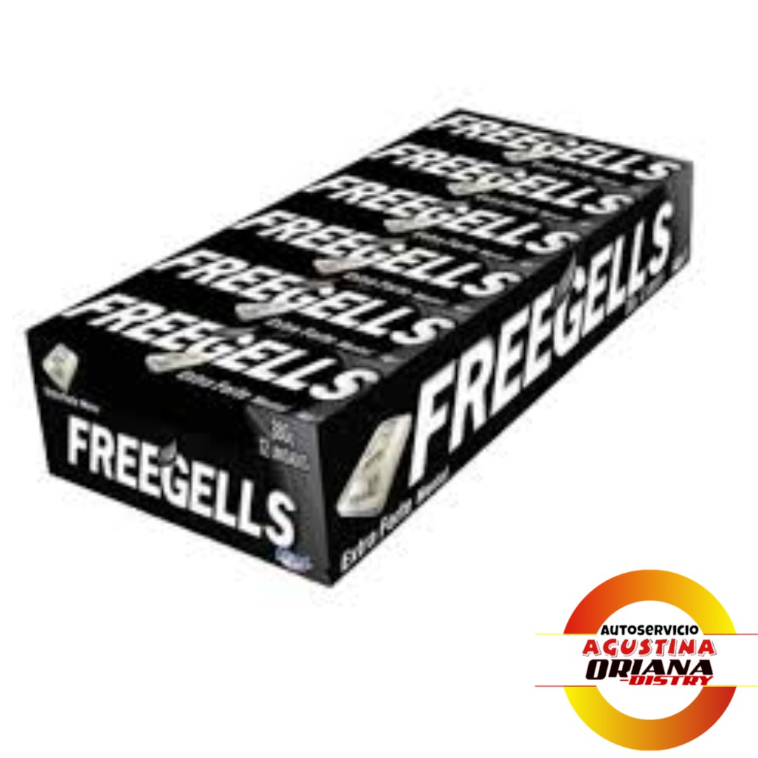 PASTILLAS FREEGELLS 36X12 EXTRA FUERTE