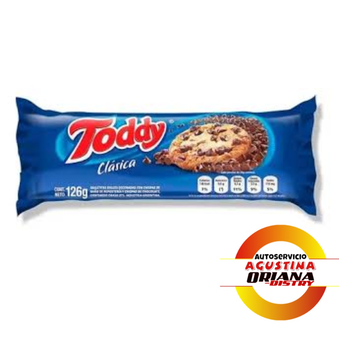 GALLETITAS TODDY CHIPS X 126G