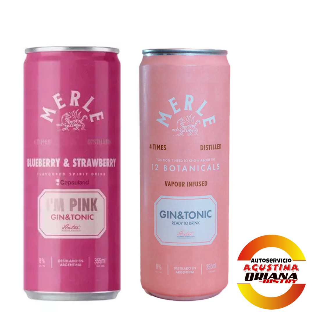 GIN&TONIC MERLE PINK  LATA