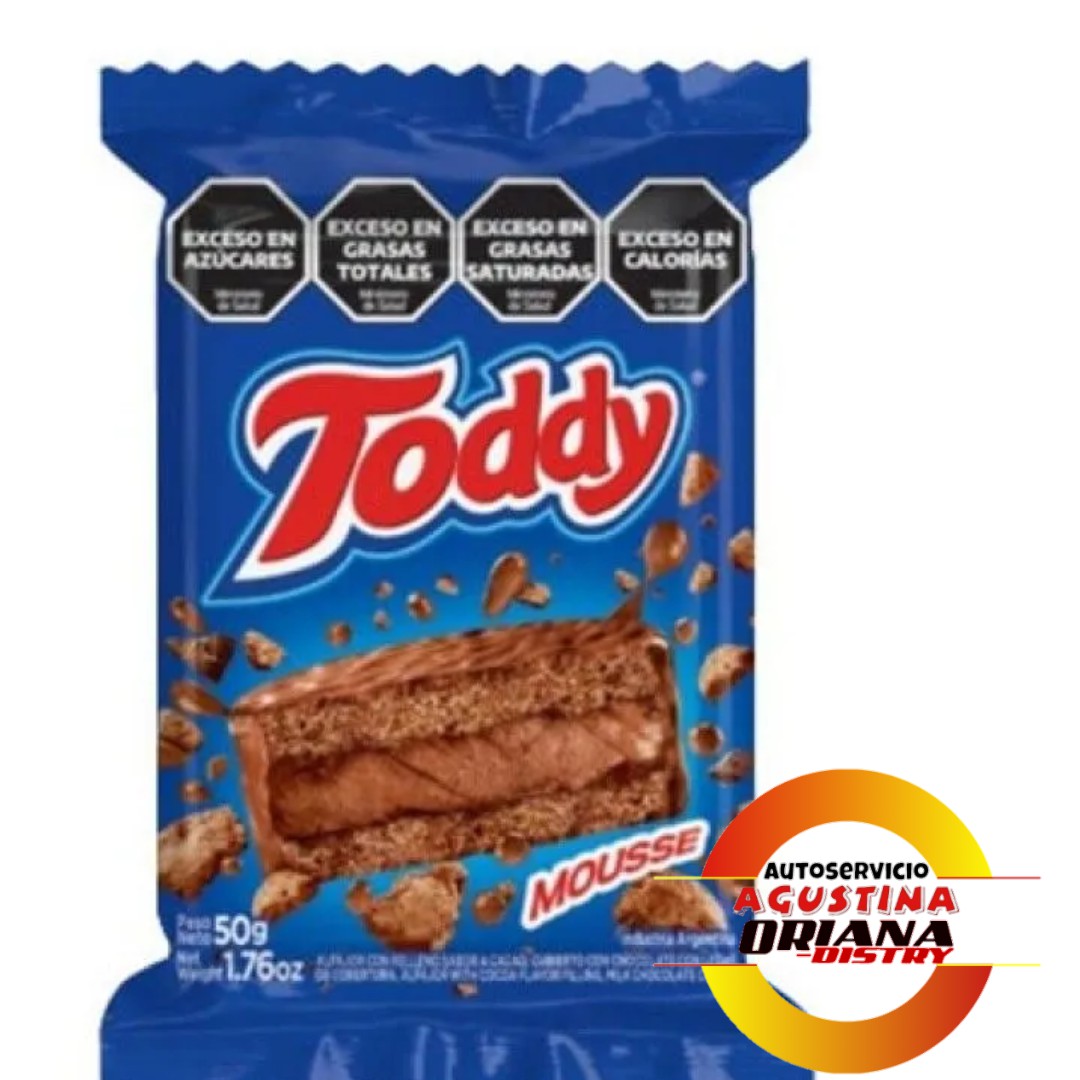 ALFAJOR TODDY X 50 GR