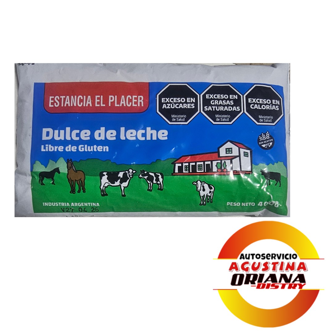 DULCE DE LECHE PLACER 400G