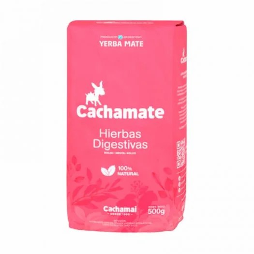 YERBA 500G CACHAMATE ROSA