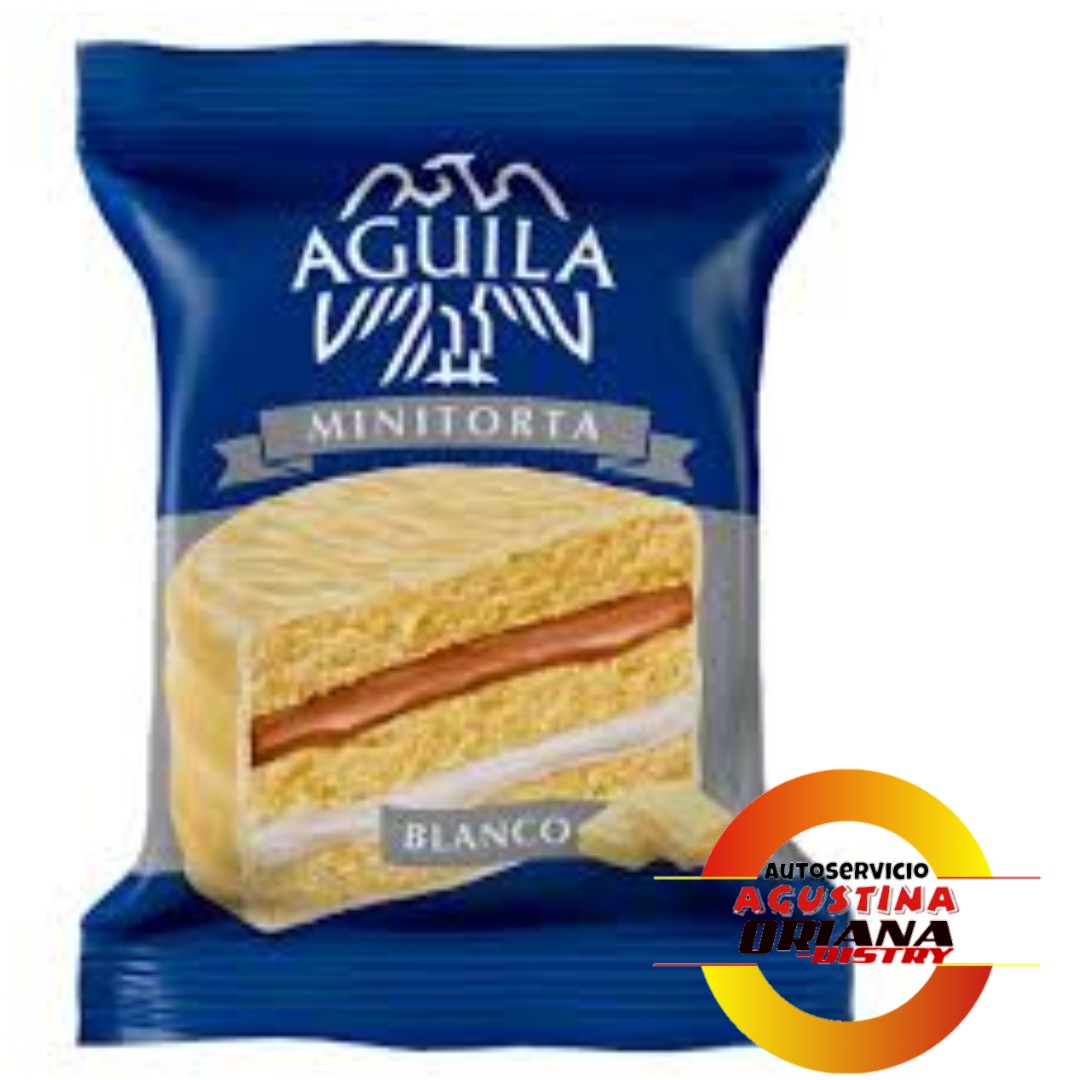 ALFAJOR TRIPLE AGUILA MINITORTA BLANCO