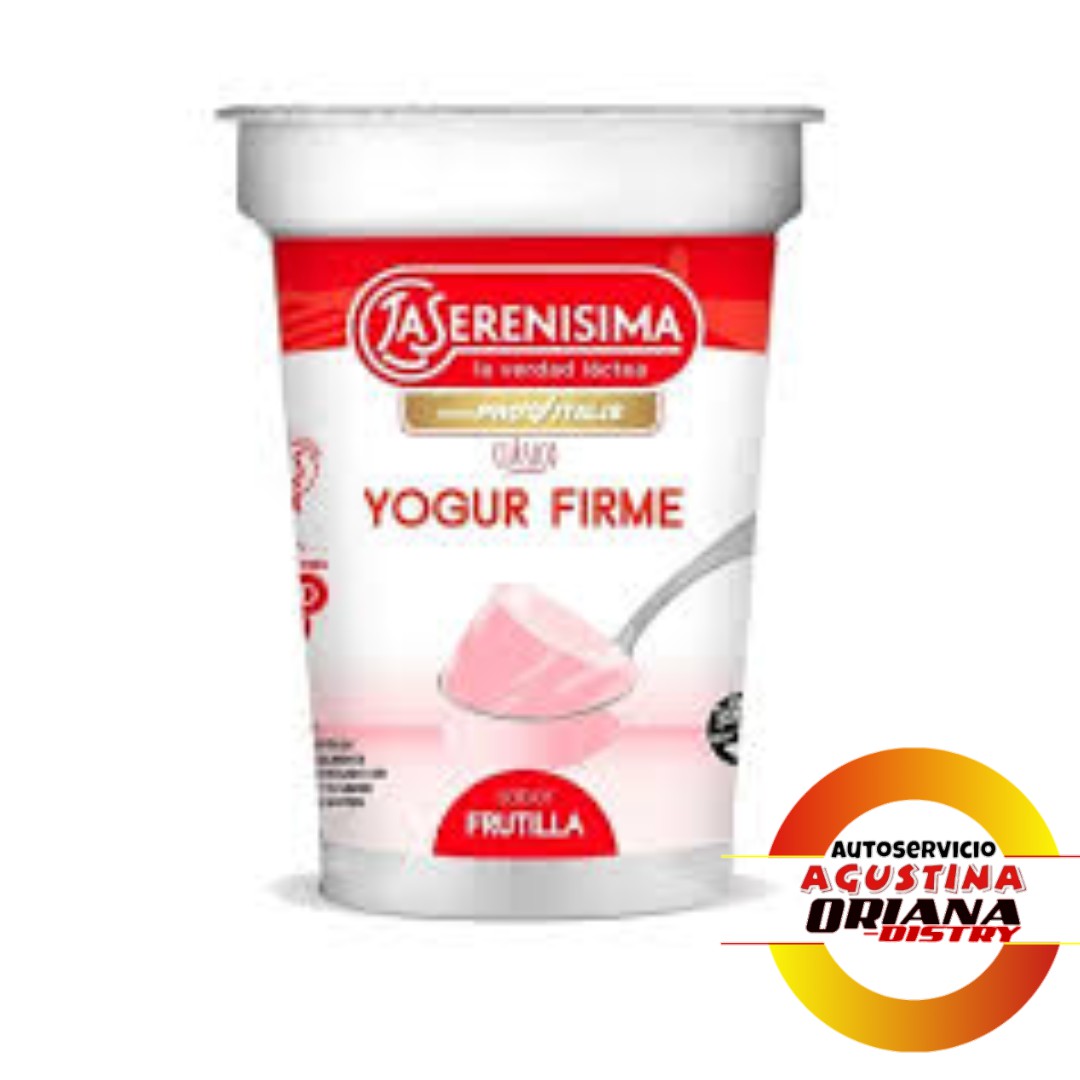 YOGUR SERENISIMA 190G FIRME FRUTILLA