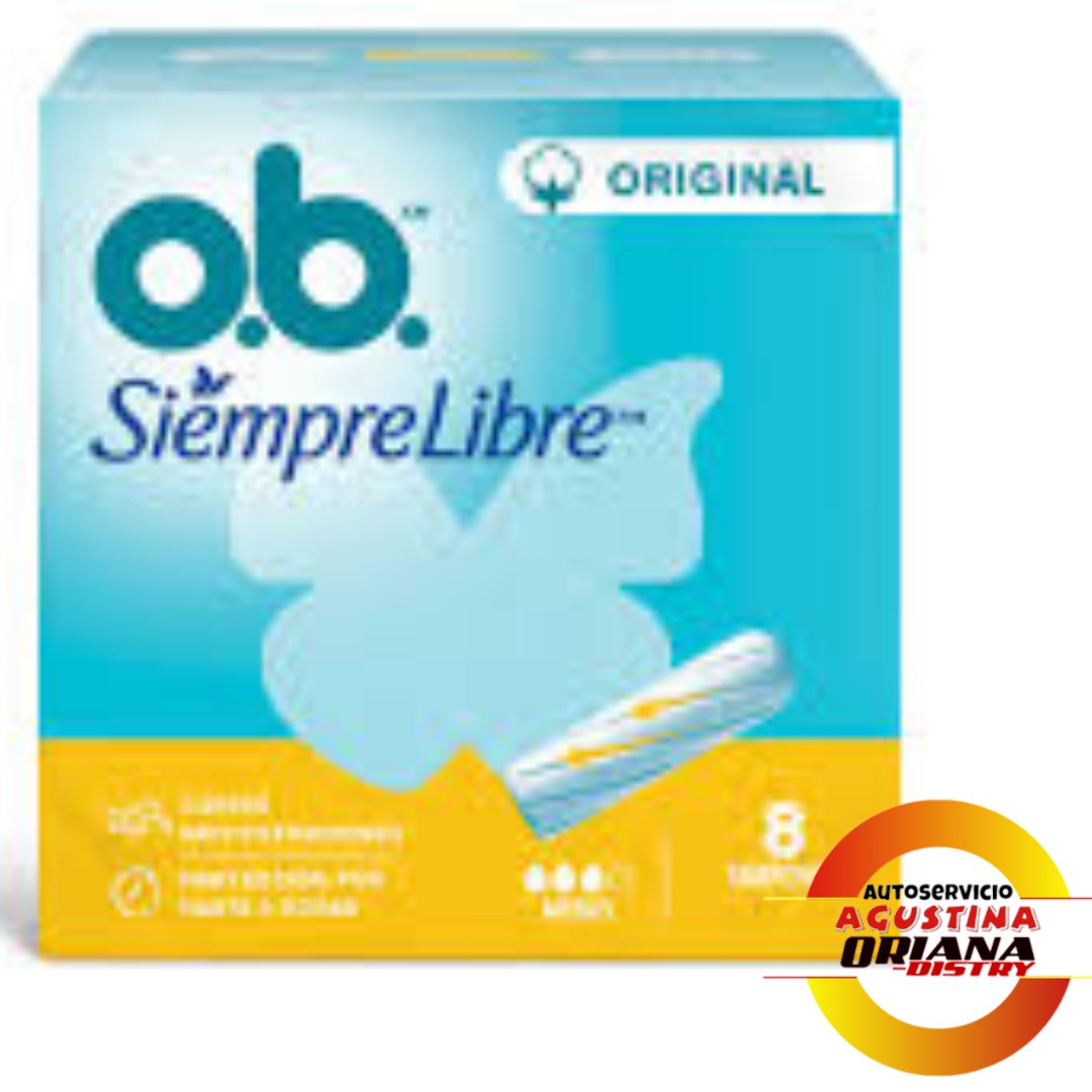 TAMPONES O.B. - MEDIO X 8 UNI                             **