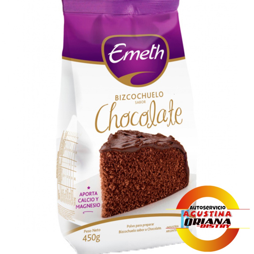 BIZCOCHUELO 450G EMETH CHOCO