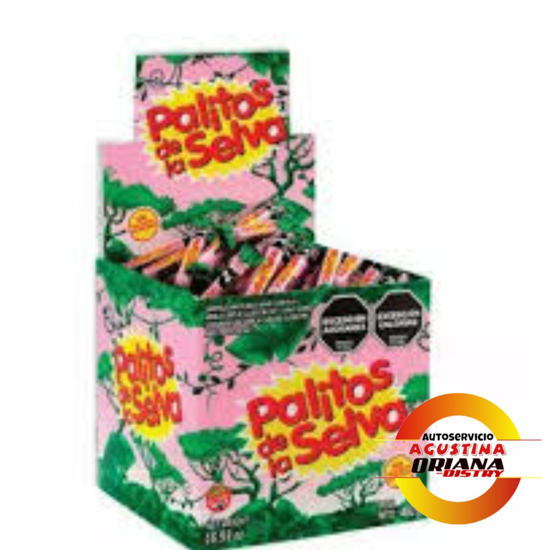 CARAMELOS PALITOS DE LA SELVA 480G