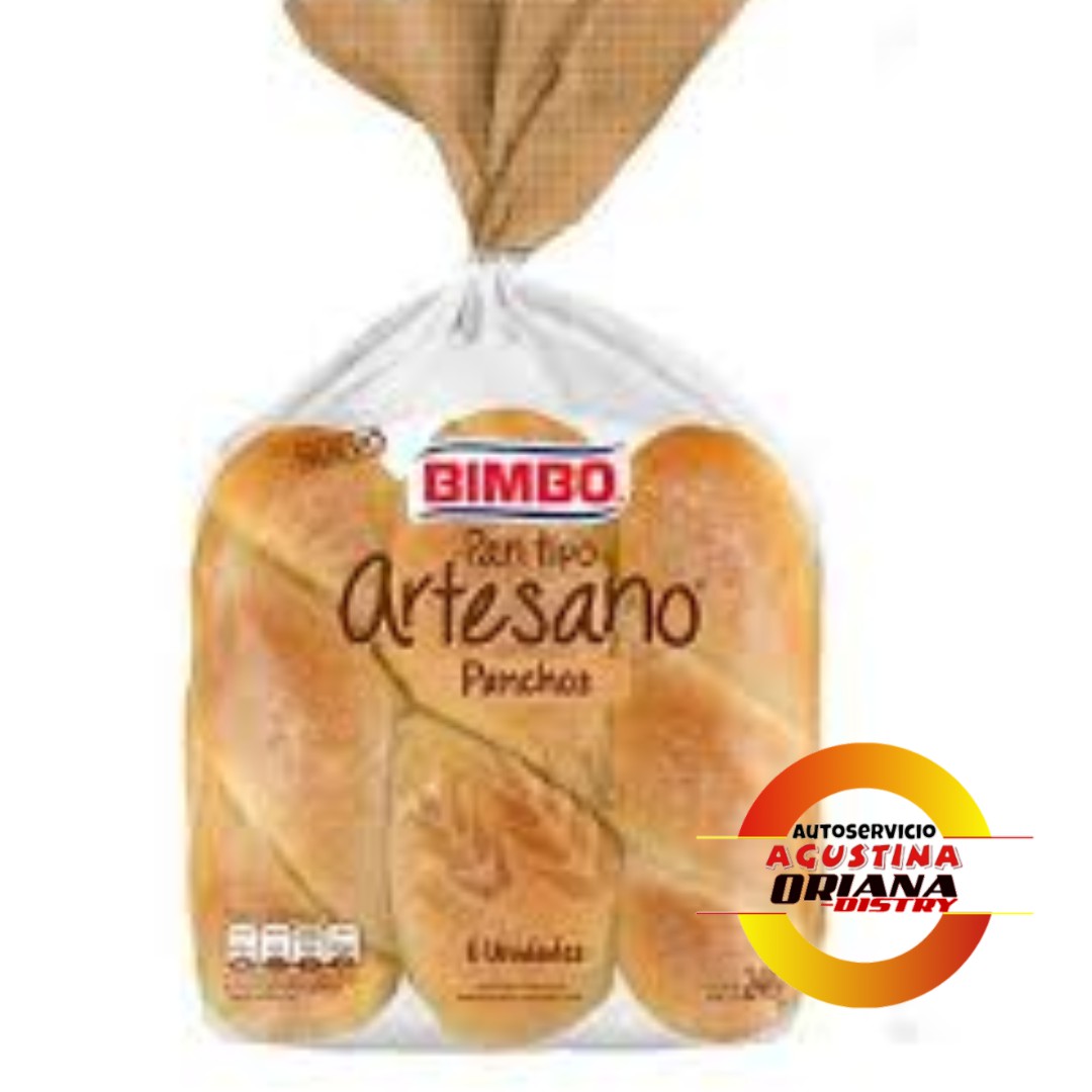 PAN DE PANCHO BIMBO ARTESANO ORIGINAL                  **