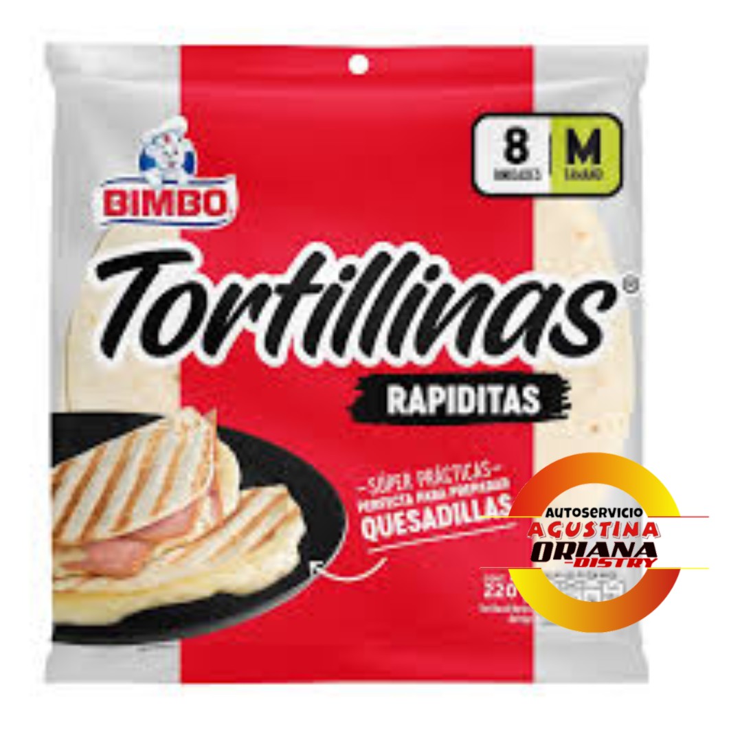 PRACTI RICAS 220G BIMBO X8UN - CLASICAS                  **
