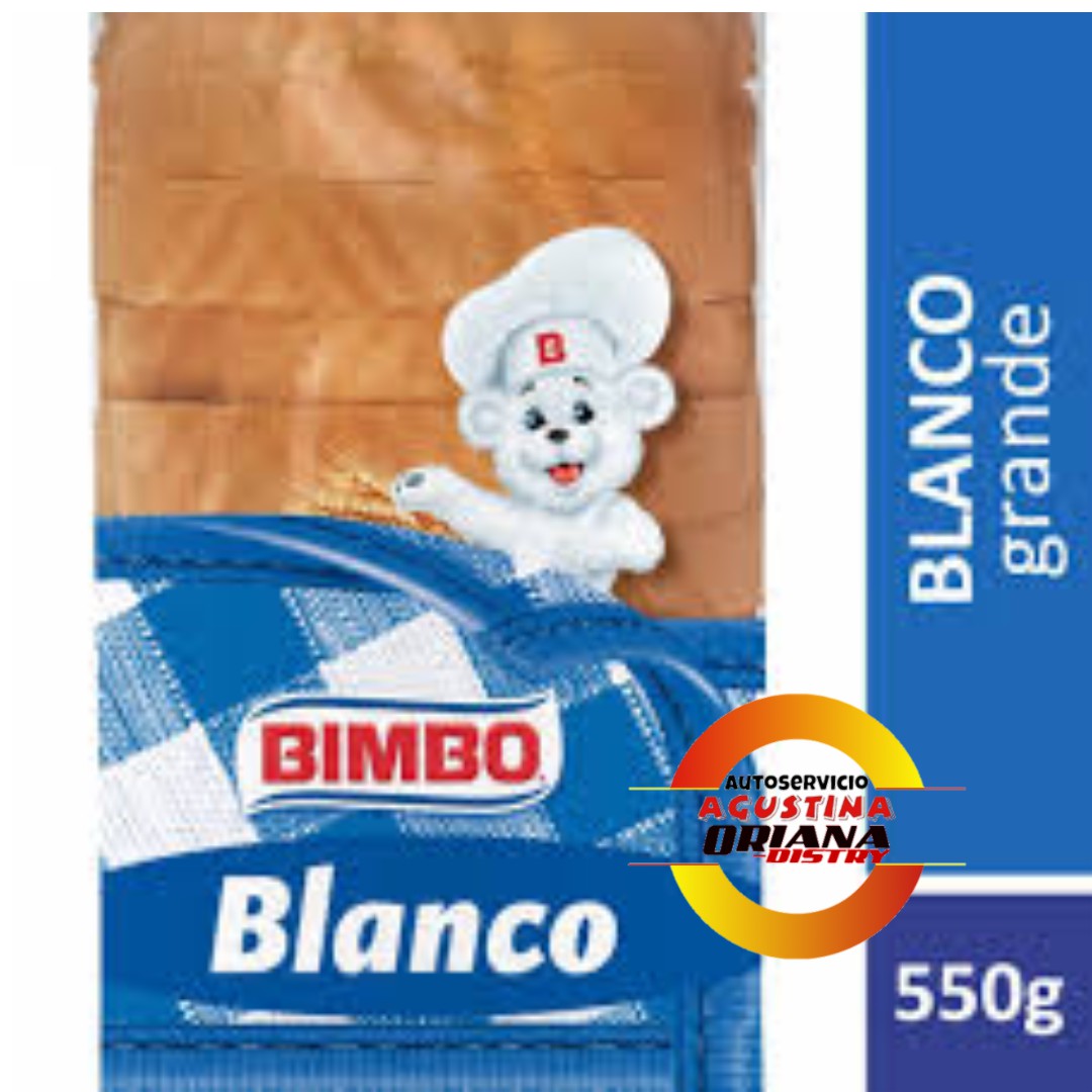 PAN LACTAL BIMBO BLANCO GRANDE 580G                       **