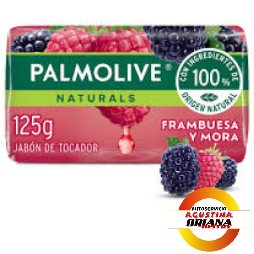 JABON TOCADOR PALMOLIVE 150G FRAMBUESA Y MORA