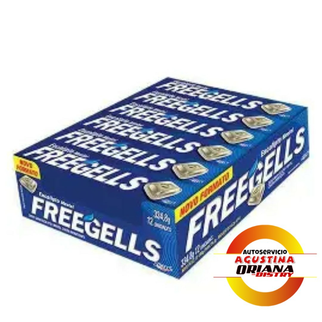 PASTILLAS FREEGELLS 36X12 EUCALIPTO MENTOL
