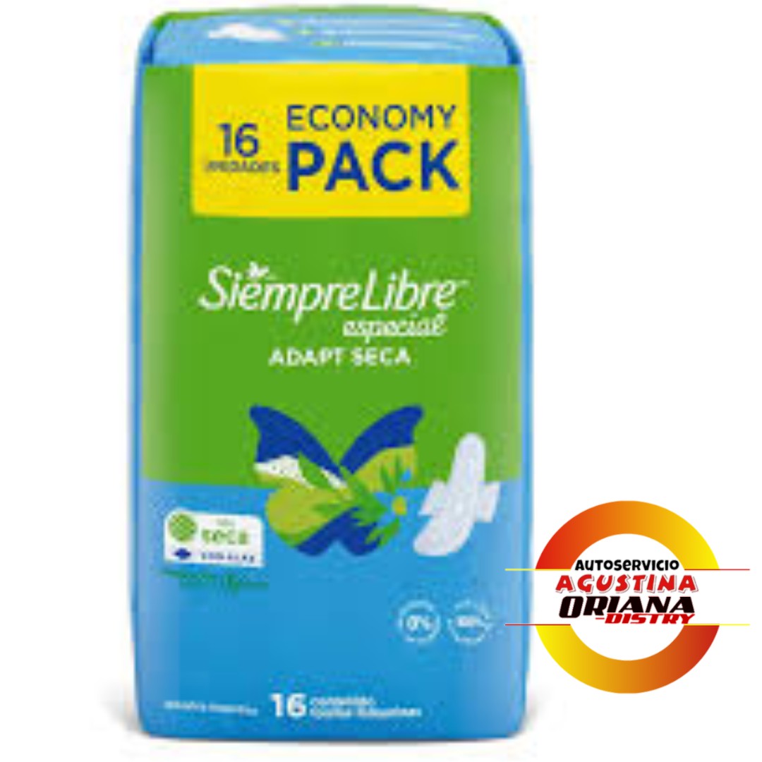 TOALLAS SIEMPRE LIBRE X16 ESPECIAL