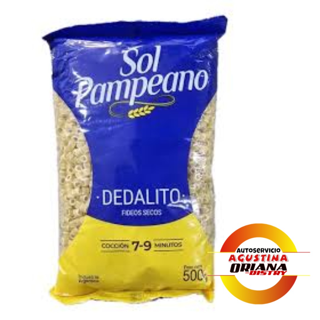 FIDEO SOL PAMPEANO 500G DEDALITO