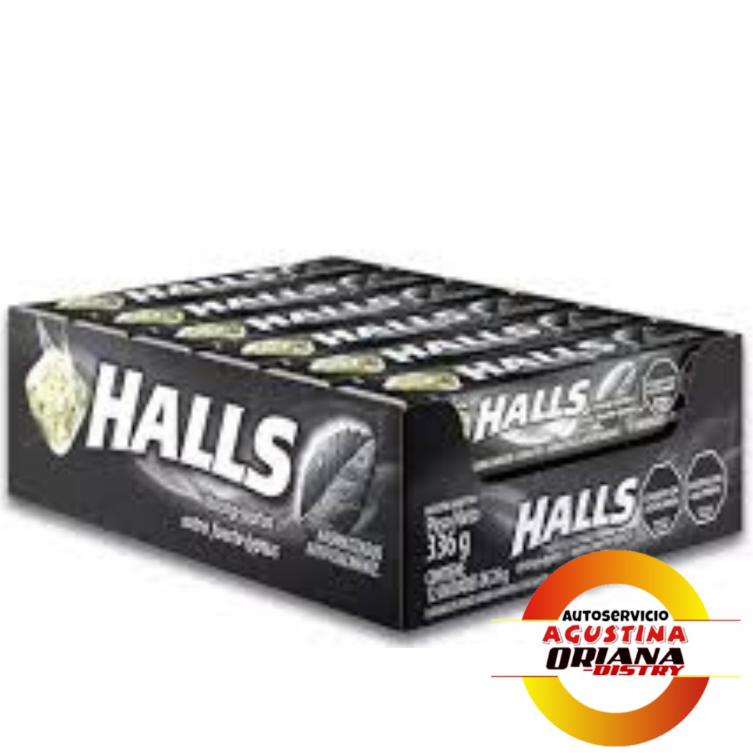 PASTILLAS HALLS STRONG X 12UN