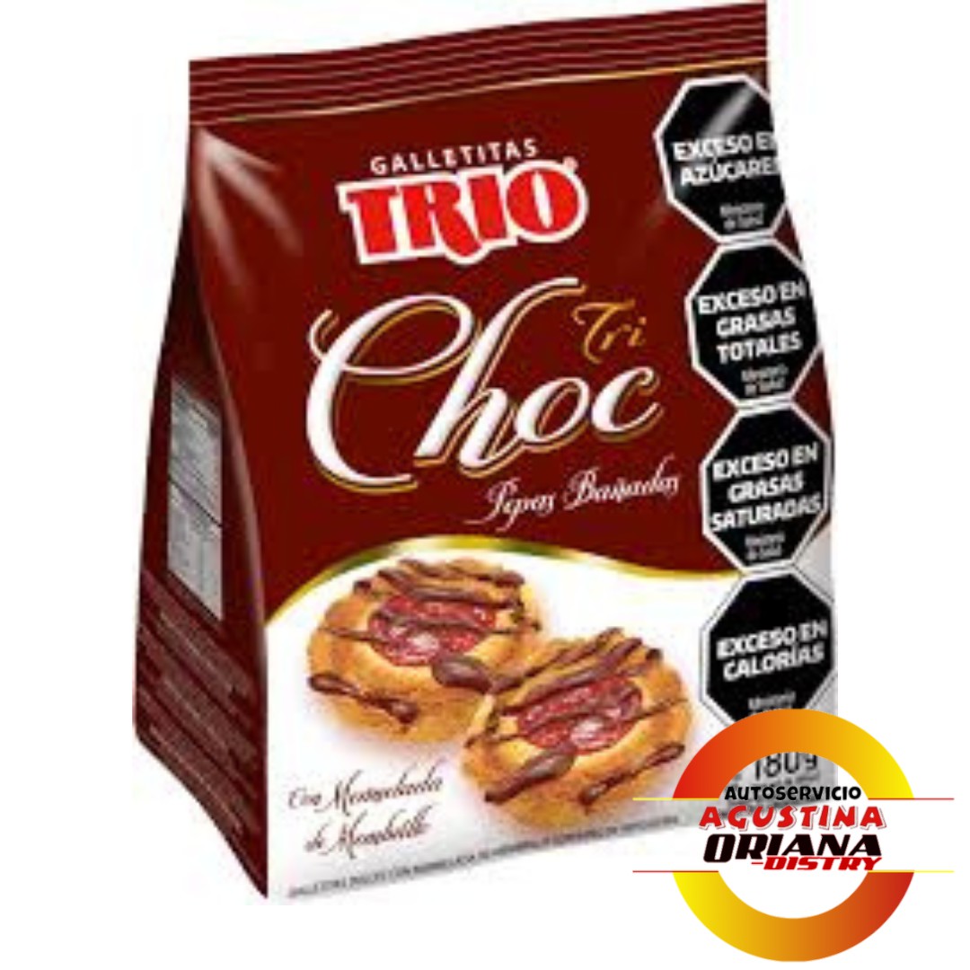 GALLETITAS TRIO 500G TRI CHOC