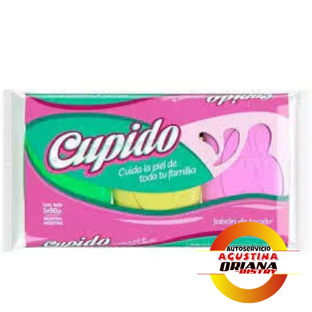 JABON CUPIDO X 3 COLOR
