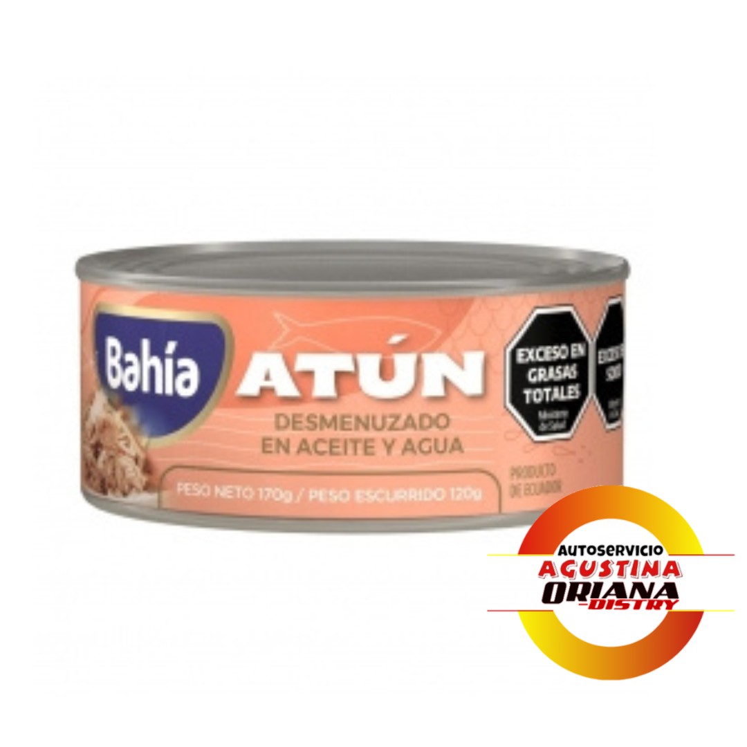 ATUN BAHIA DESMENUZADO ACEITE Y AGUA