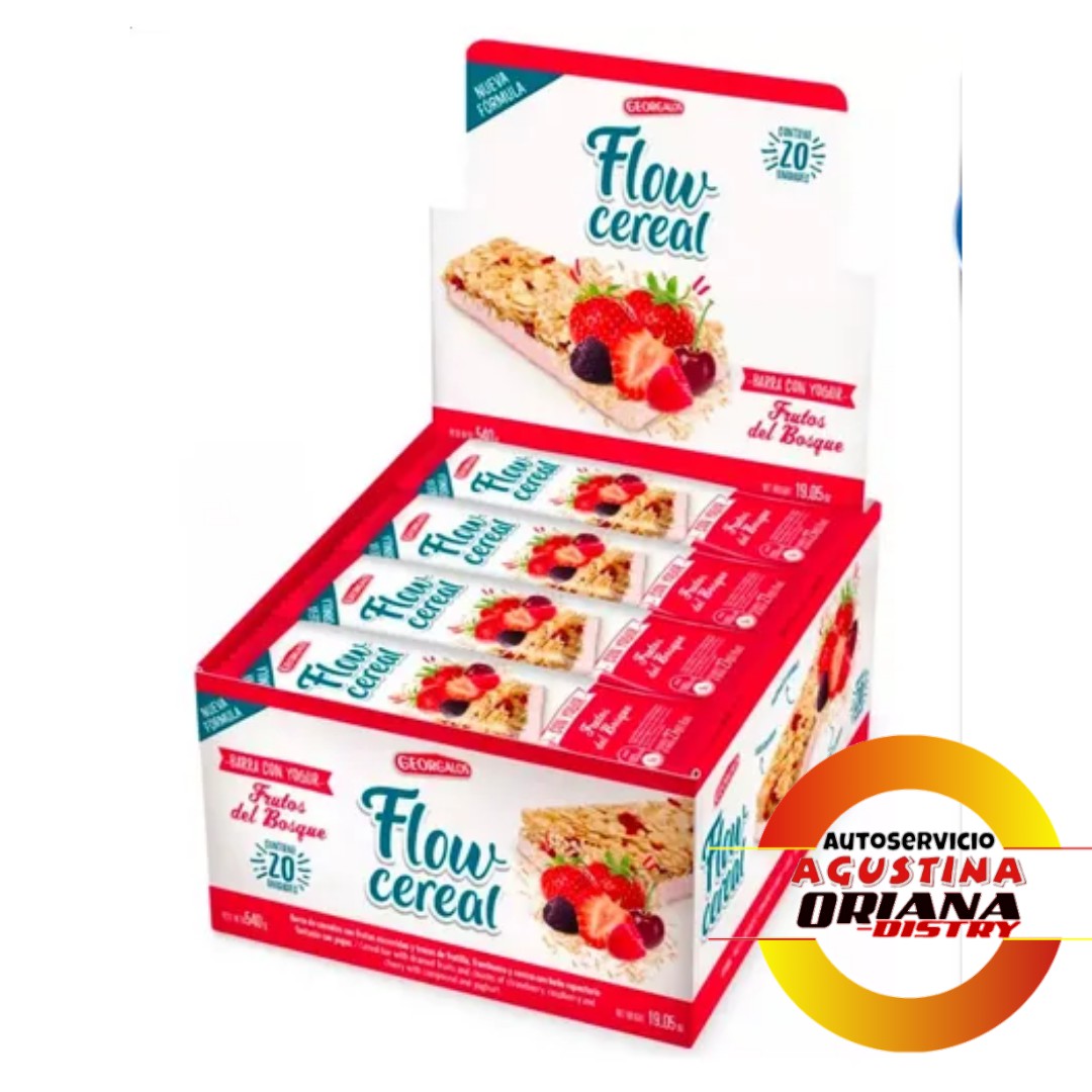 FLOW CEREAL 27G F.ROJOS CON YOGUR