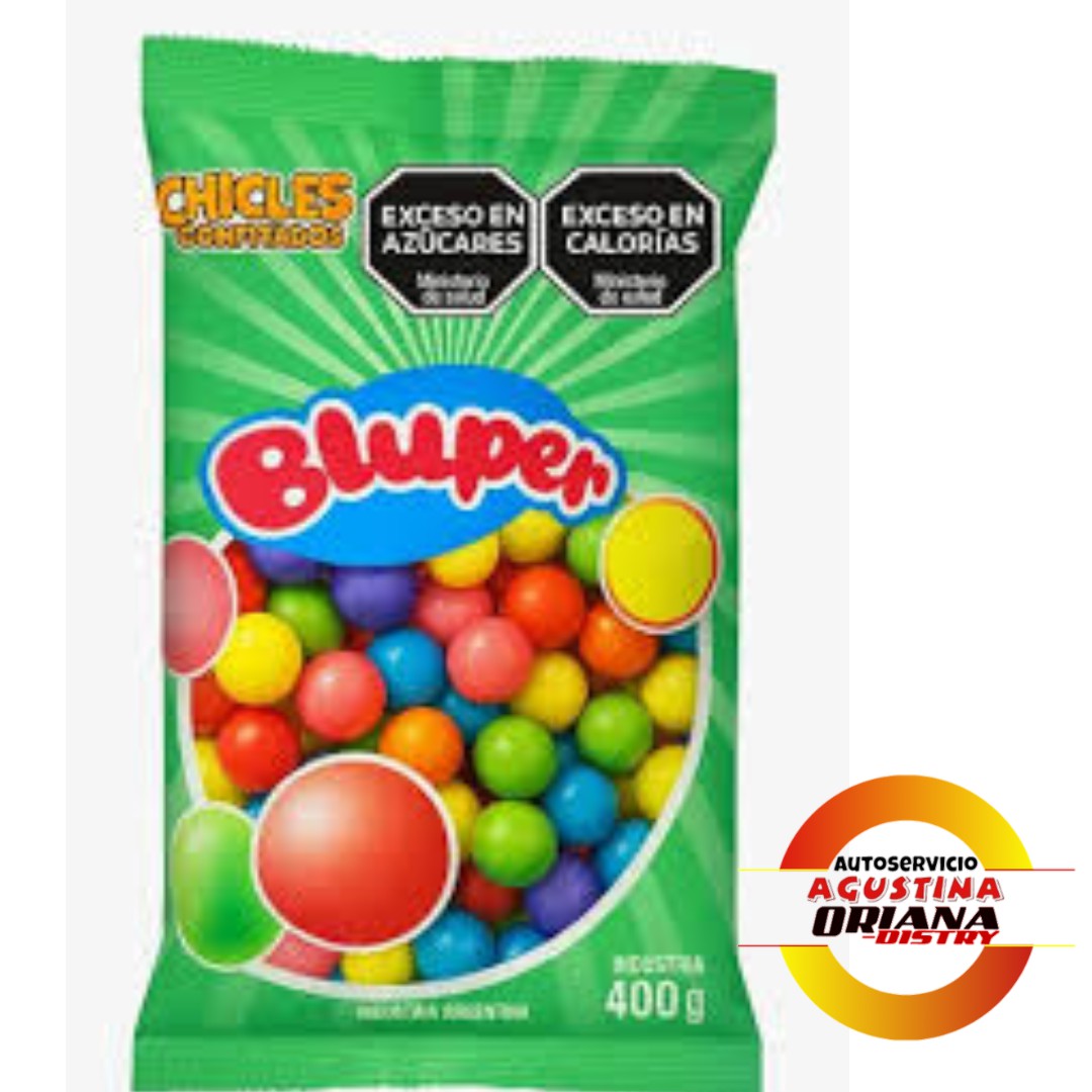 CHICLE BLUPER MEDIANO 400G