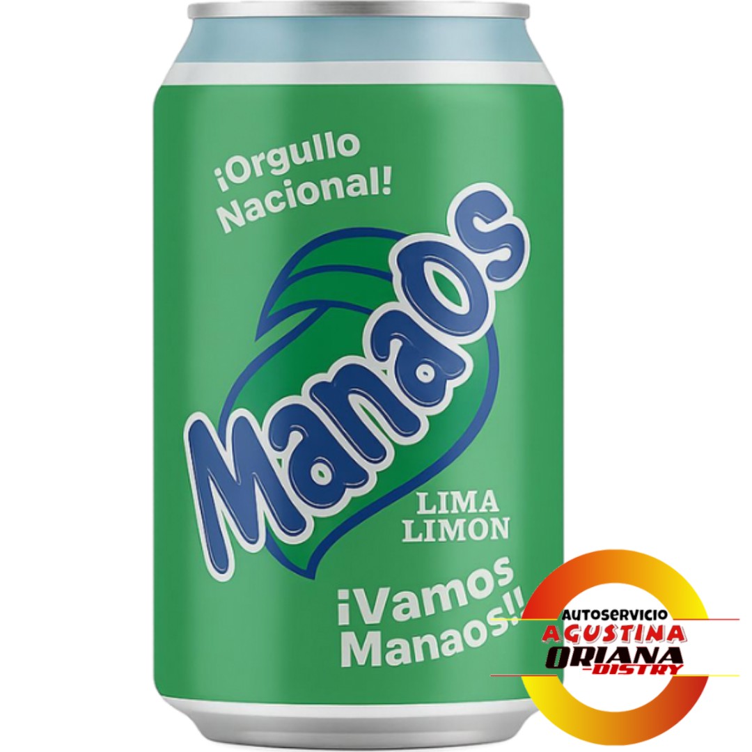 GASEOSA LATA 354CM MANAOS LIMA