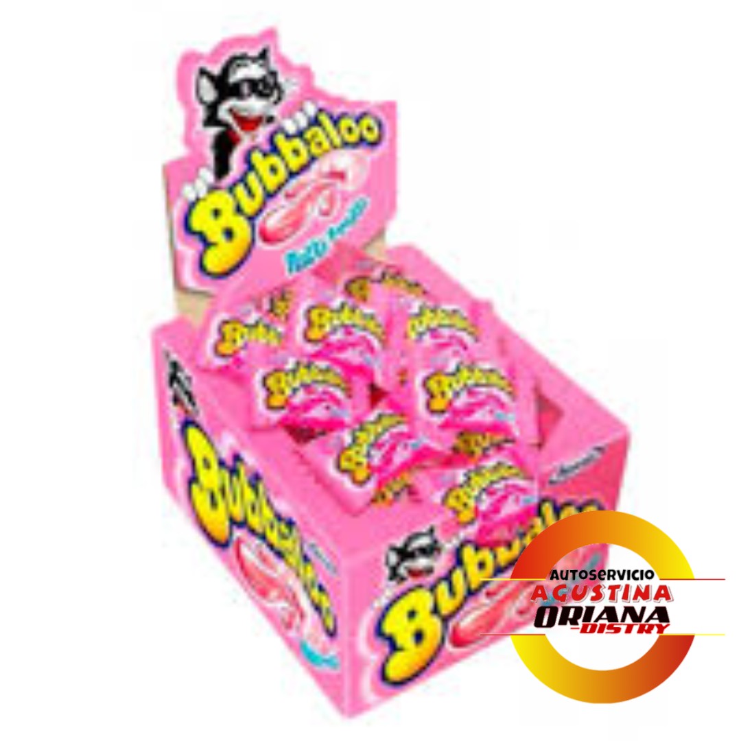 CHICLES BUBBALOO TUTIFRUTI 60U