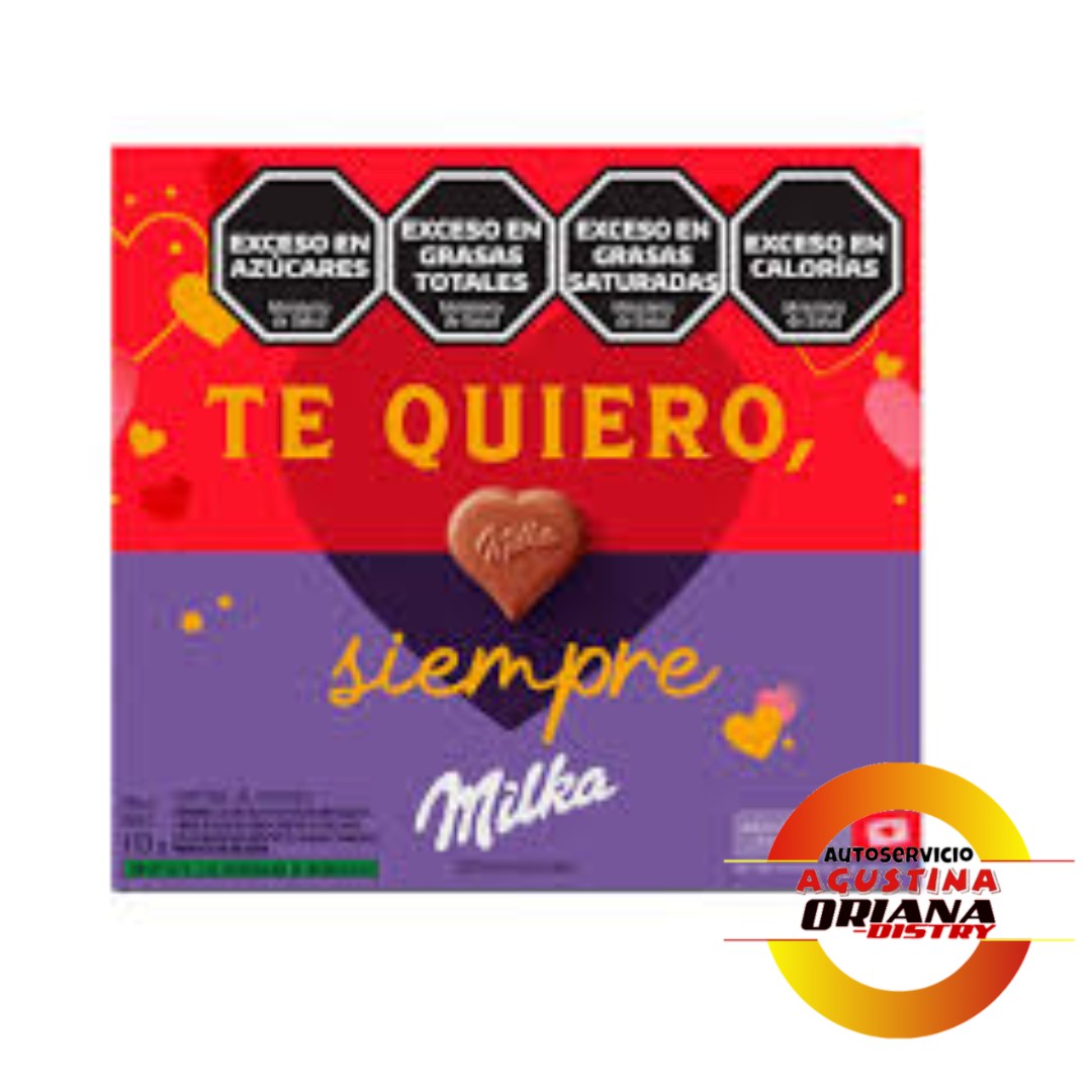 BOMBONES MILKA 110G X 20U  AVELLANAS
