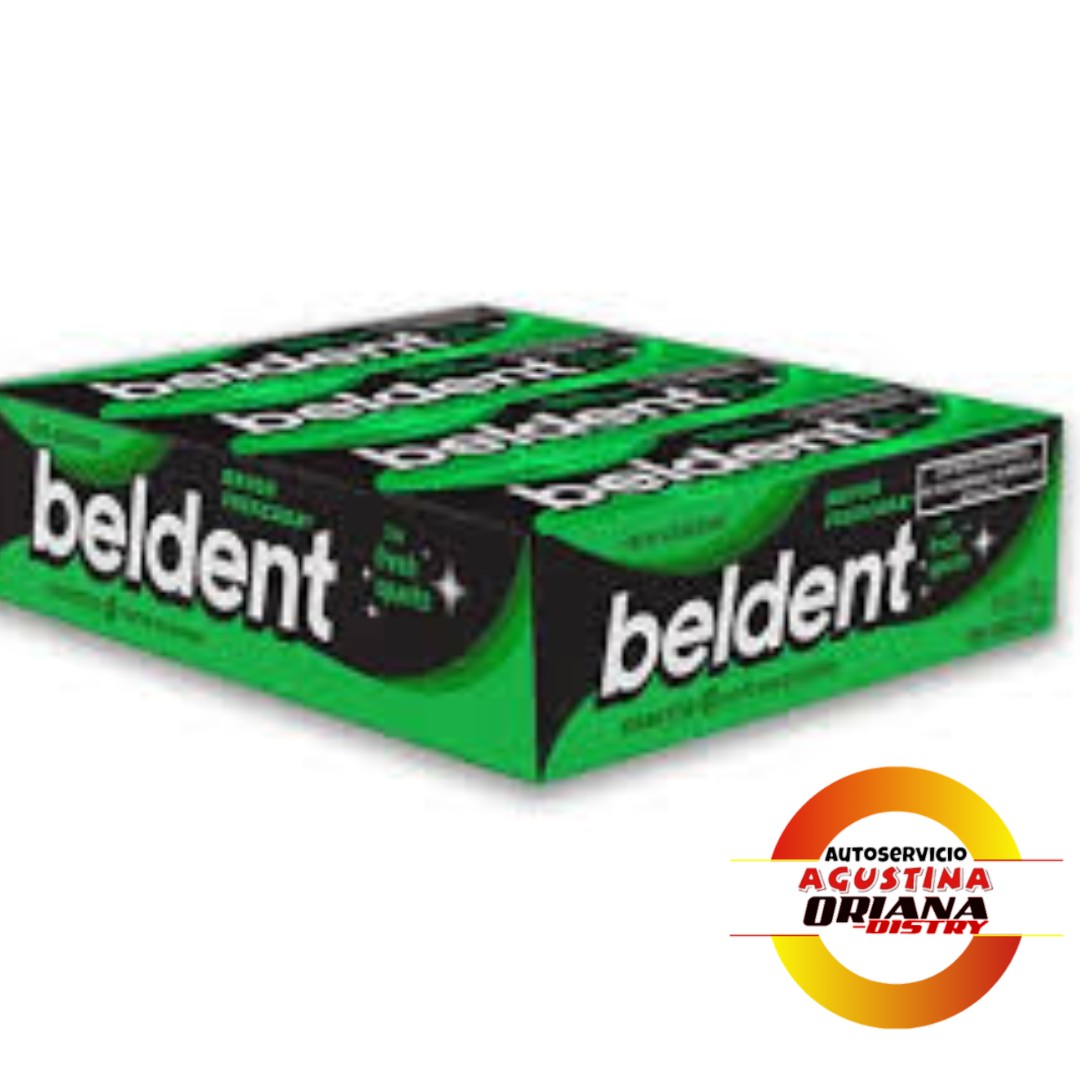 CHICLE BELDENT 20X10G MENTA REFRESCANTE