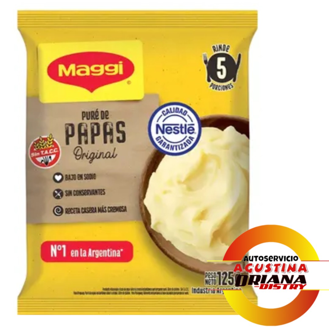 PURE DE PAPAS MAGGI 125G