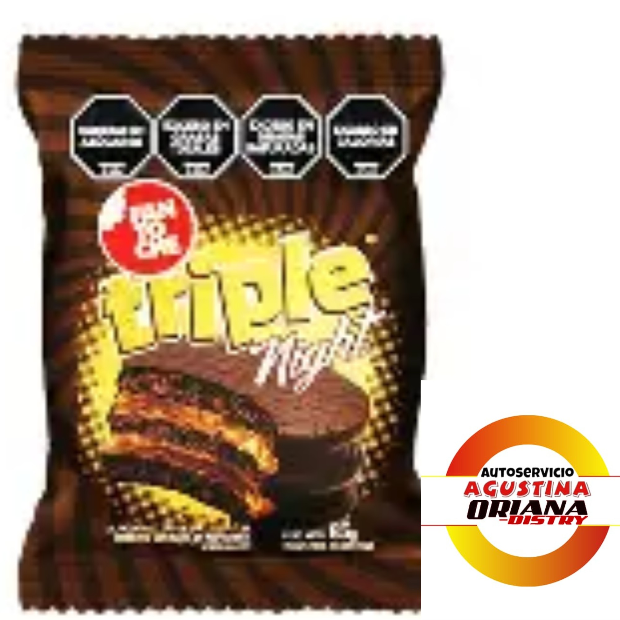 ALFAJOR FANTOCHE TRIPLE CHO