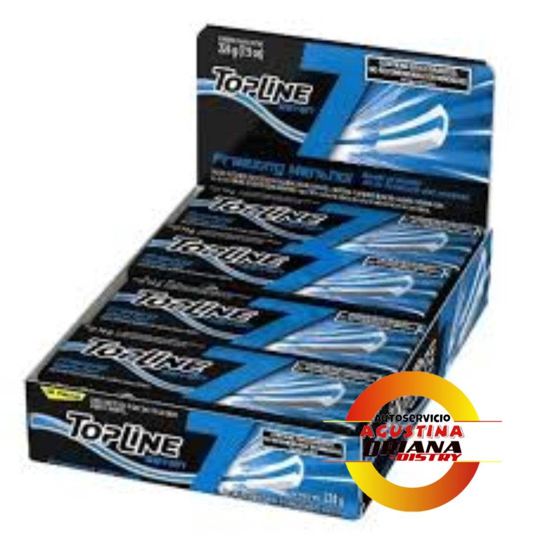 CHICLE TOP LINE SEVEN X-PLOSIVE MINT