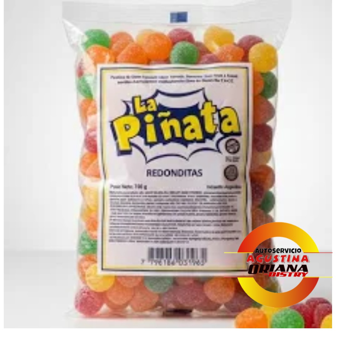 GOMITAS LA PIÑATA X 700G - REDONDITAS