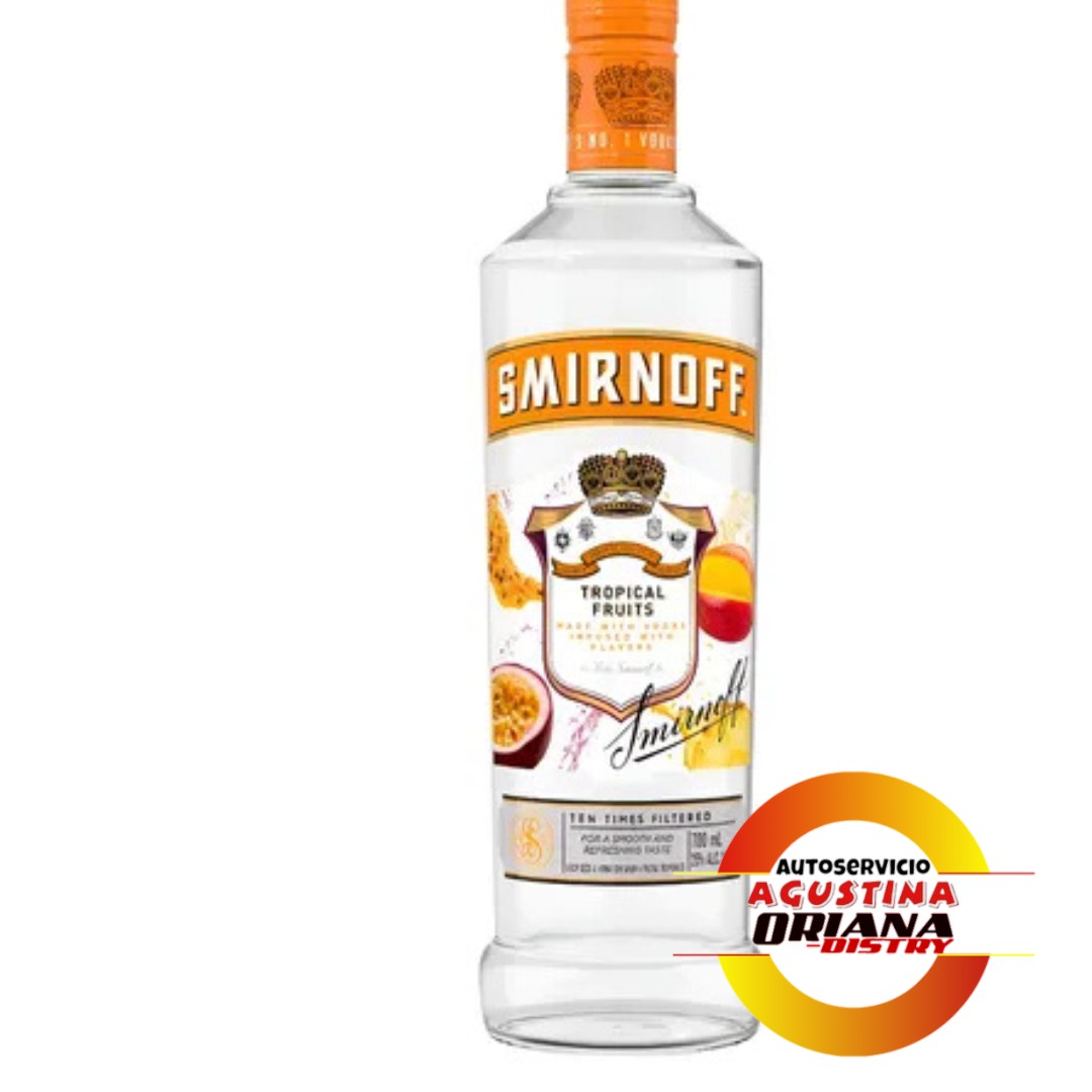 VODKA SMIRNOFF TROPICAL FRUITS