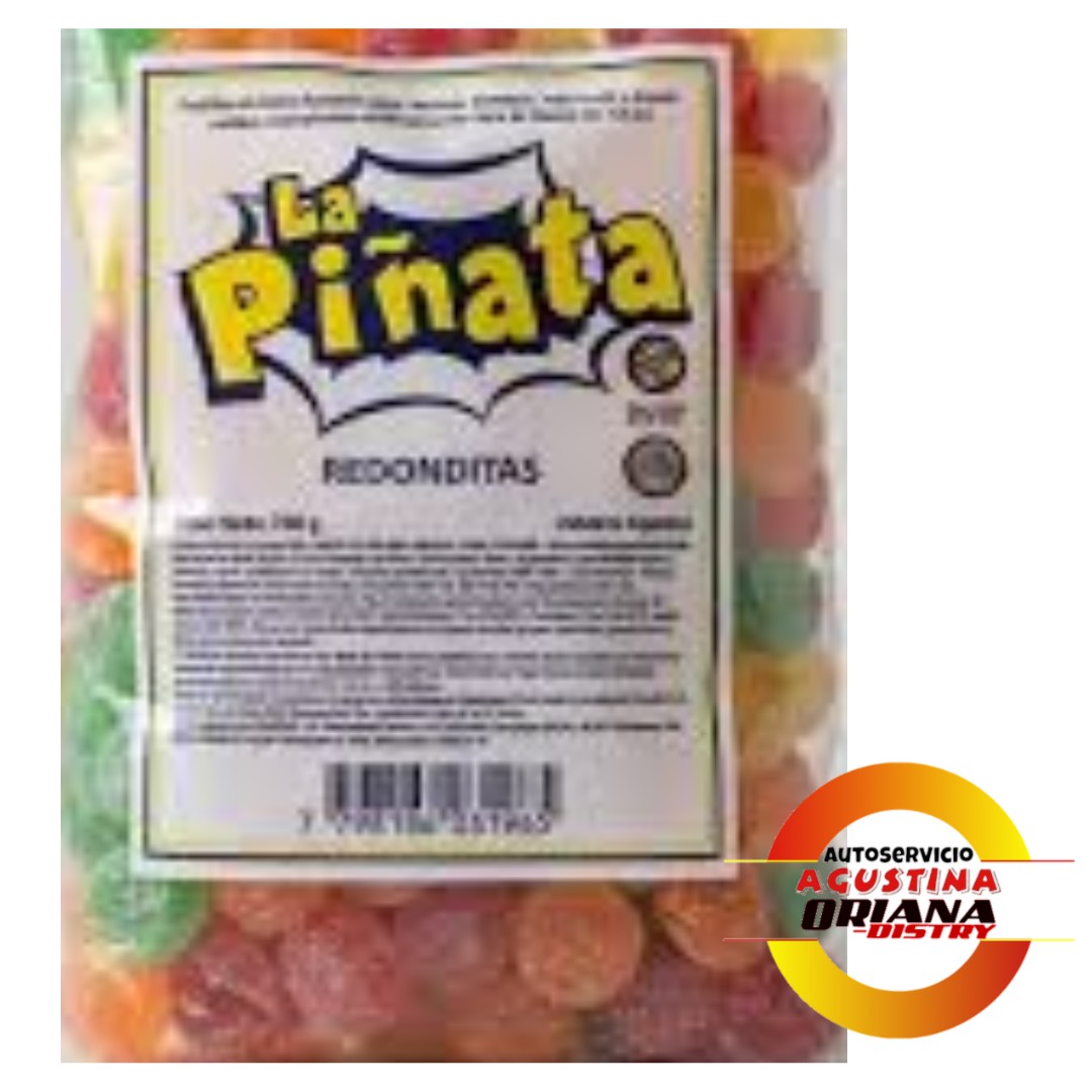 GOMITAS FRUTALES PIÑATA X 700G