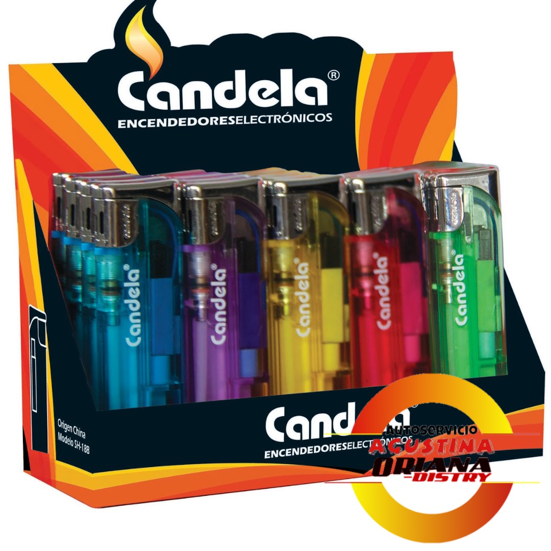 ENCENDEDORES CANDELA ELECTRONICO X20