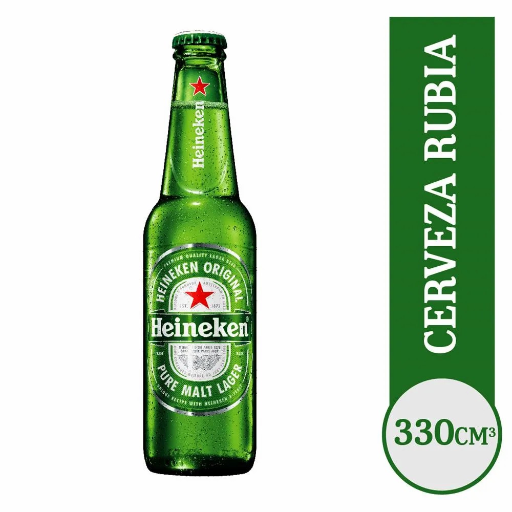 CERVEZA 330ML HEINEKEN