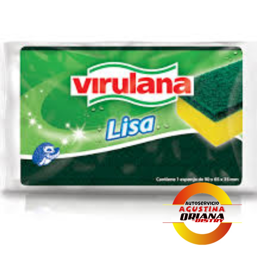 ESPONJA VIRULANA LISA