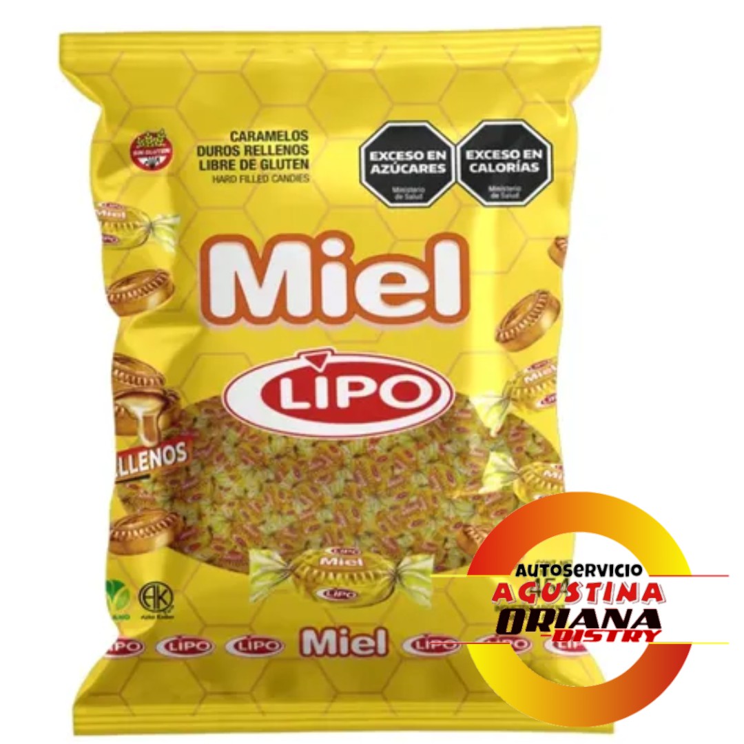 CARAMELOS LIPO 454G MIEL