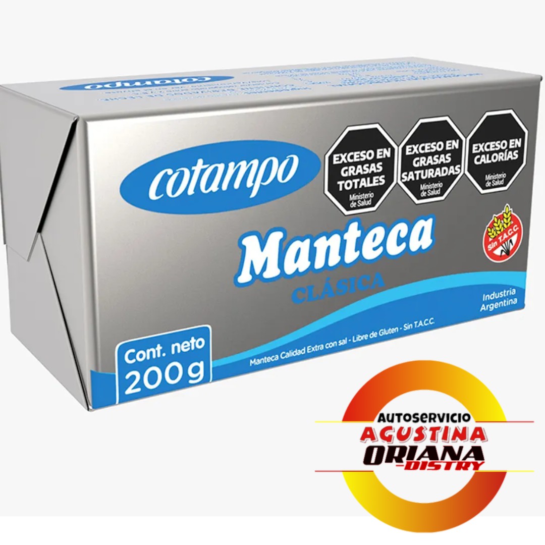 MANTECA COTAMPO 200G