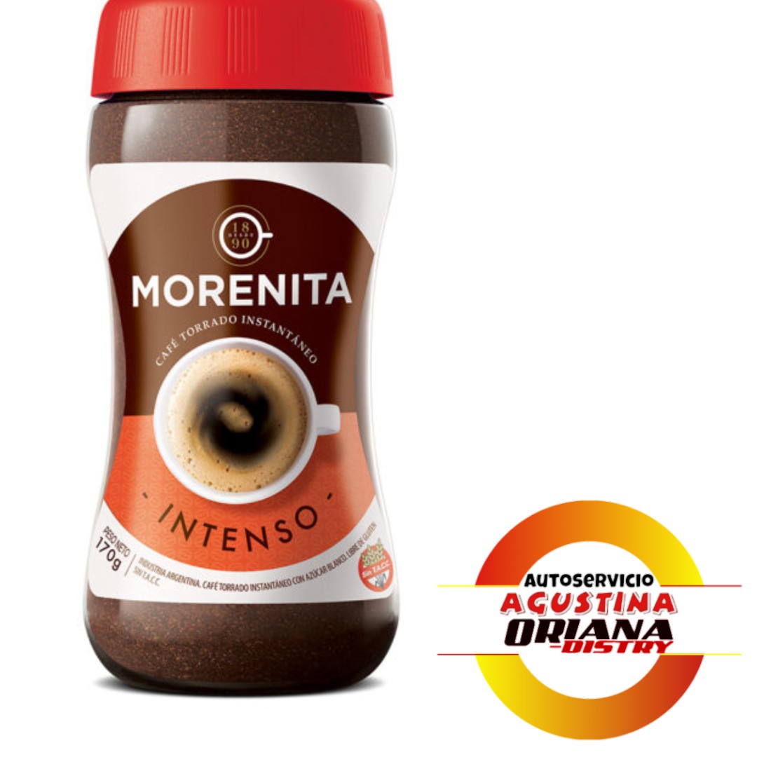 CAFE INSTANTANEO MORENITA 170G INTENSO GRANULADO
